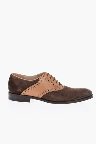 Suede and Leather Ofxord Shoes
