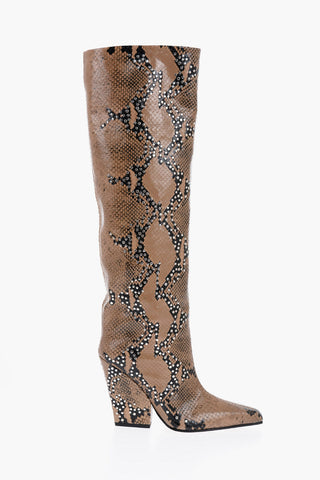 Studded Leather JANE Boots 11cm
