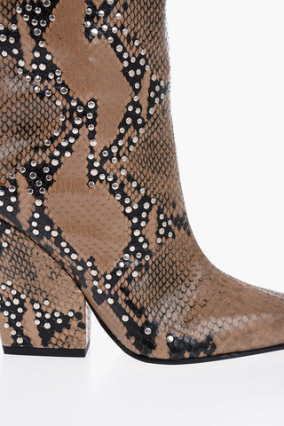 Studded Leather JANE Boots 11cm