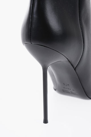 Leather LIDIA Boots with Stiletto Heel 11cm