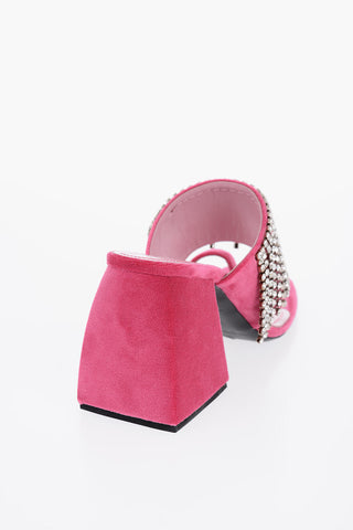 Leather Clogs BULLA PRESTON embellished with Jewels 9,5cm