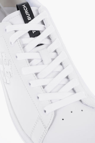 Leather DOUBLE T HOWELL Low-Top Sneakers with Monogram