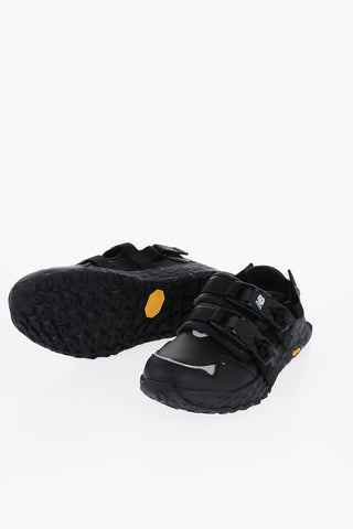 MAN NEWBALANCE Open Back Leather And Fabric Sneakers