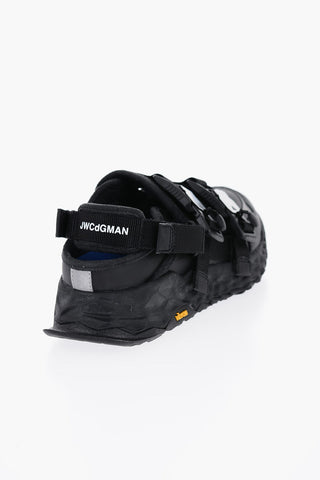 MAN NEWBALANCE Open Back Leather And Fabric Sneakers