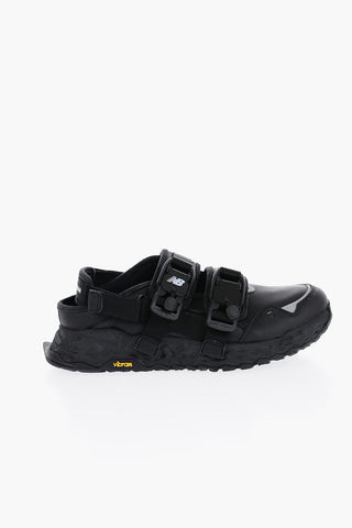 MAN NEWBALANCE Open Back Leather And Fabric Sneakers