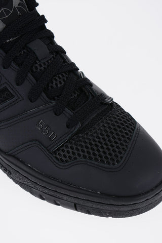 JUNYA WATAMABE MAN Leather And Mesh High Top Sneakers