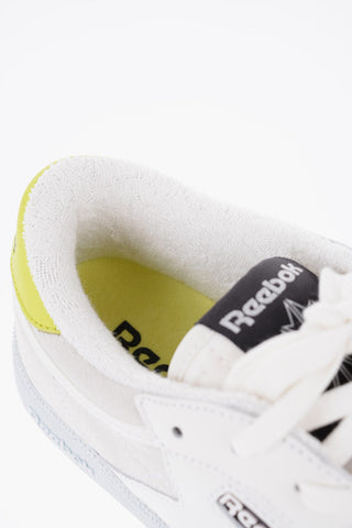 Suede and Fabric CLUB C Low-Top Sneakers with Contrast Detail