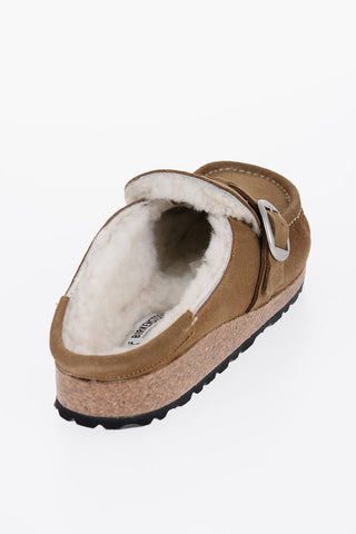Sabot TEA In Suede con Cinturino