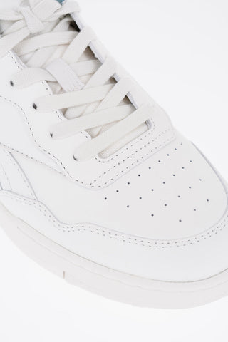 Sneakers Basse BB4000 In Pelle a Tinta Unita con Interno a Contrasto