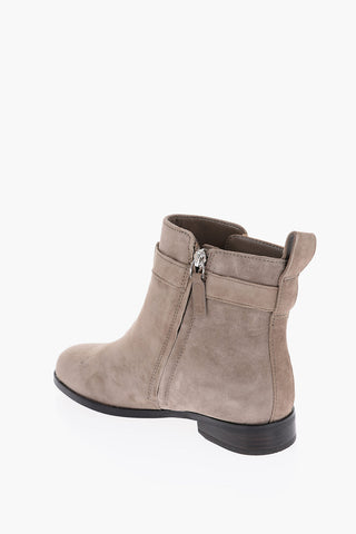 LAUREN Suede BRIELE Boots with Straps