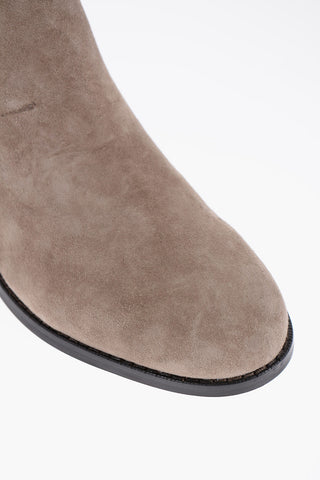 LAUREN Suede BRIELE Boots with Straps