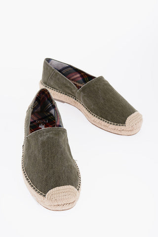 Espadrillas CEVIO In Canvas con Suola in Rafia