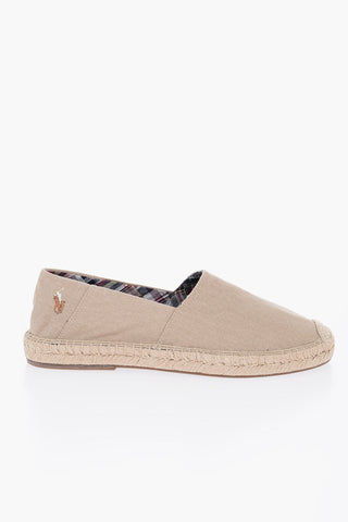 Espadrillas CEVIO In Canvas con Suola in Rafia