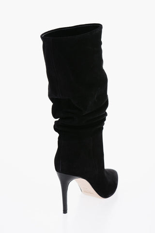 Suede Booties with point Toe 9cm