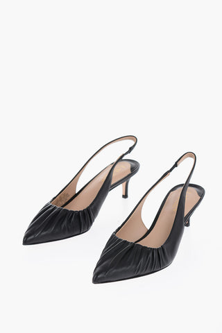 Leather LOLAH Slingback With Hel 6cm