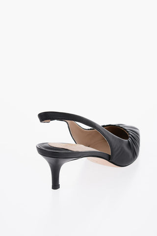 Leather LOLAH Slingback With Hel 6cm