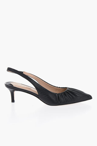 Leather LOLAH Slingback With Hel 6cm