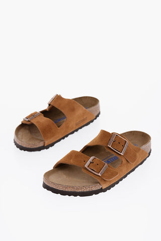Sandali ARIZONA In Suede con Doppia Fibbia