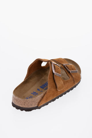 Sandali ARIZONA In Suede con Doppia Fibbia