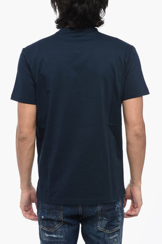 Cotton Crew-Neck T-shirt with Logo