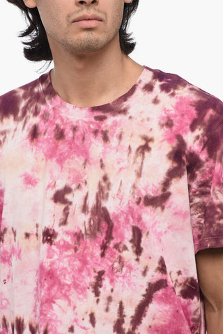 Crew Neck Tie Dye Cotton T-Shirt