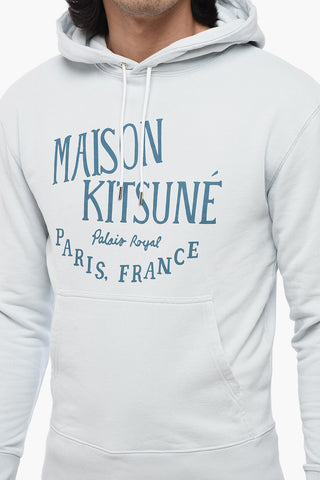 Felpa Hoodie in Cotone con Stampa Frontale