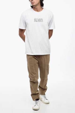 Relaxed Fit Crew-neck T-Shirt with Printed Logo