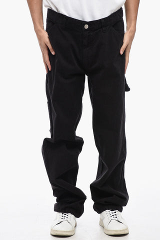 Lightweight Cotton Carpenter Pants with Belt Loops