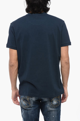 Cotton Crew-neck T-shirt with Logo