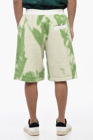  Shorts in Misto Lana Effetto Tie Dye