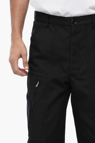 SHIRT Twill Cargo Pants With Belt Loops