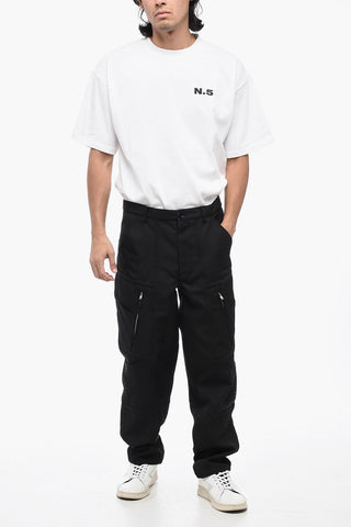 SHIRT Twill Cargo Pants With Belt Loops