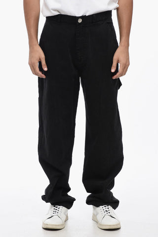 Jeans in Denim Leggero a Gamba Dritta 22cm