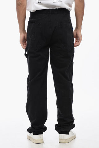 Jeans in Denim Leggero a Gamba Dritta 22cm