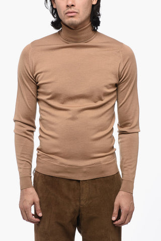 Merino Wool Turtle-neck Sweater