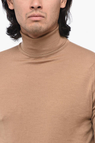 Merino Wool Turtle-neck Sweater