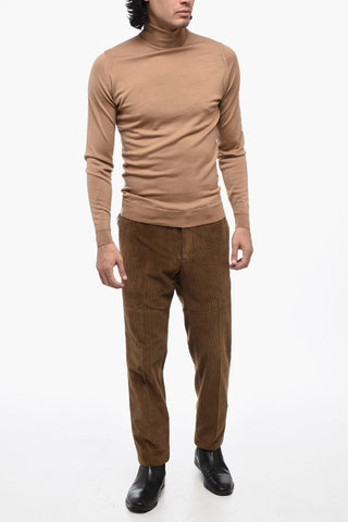 Merino Wool Turtle-neck Sweater