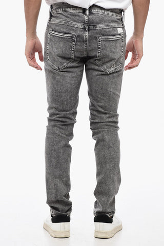 Stretch Denim Skinny Fit Jeans 17cm
