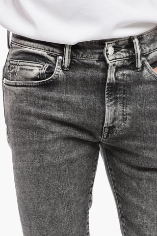 Stretch Denim Skinny Fit Jeans 17cm