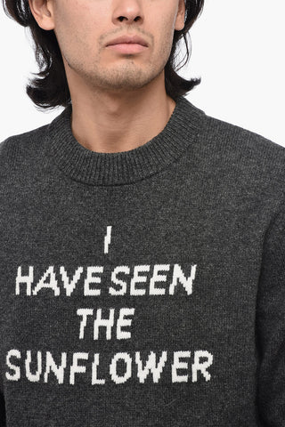 Maglia Girocollo MOON TEXT in Tinta Unita