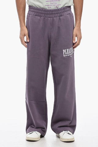PLEASURES Brushed Cotton Joggers With Drawstring Waist