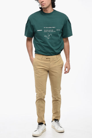 Stretch Cotton Skinny Fit Chino Pants
