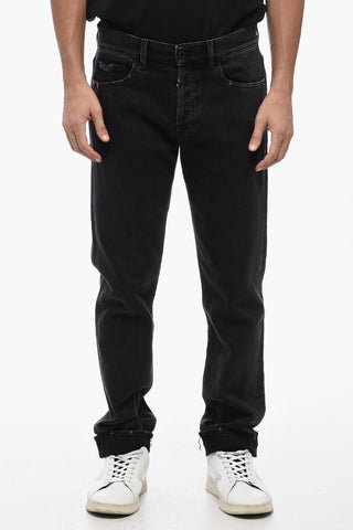 Vintage Effect Stretch Denim RICO Jeans 18cm