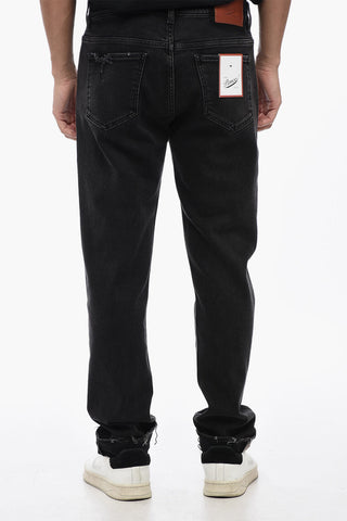 Vintage Effect Stretch Denim RICO Jeans 18cm