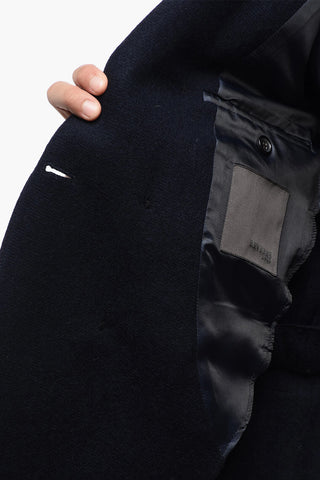 Peak Lapel Cashmere Double Breasted Blazer
