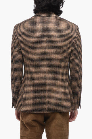Virgin Wool Blend DREAM 3-Buttons Blazer with Side Double Split 