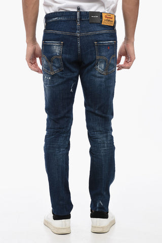 Cotton Stretch Distressed COOL GUY Demis 16cm