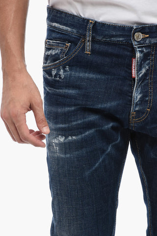 Cotton Stretch Distressed COOL GUY Demis 16cm