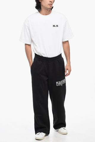 PLEASURES Brushed Cotton Joggers With Drawstring Waist
