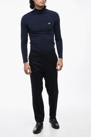 SLOWEAR Stretch Cotton Slim Fit Pants
